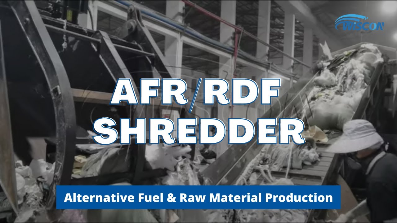 AFR Shredder - Alternative Fuels & Raw Material (AFR) Production