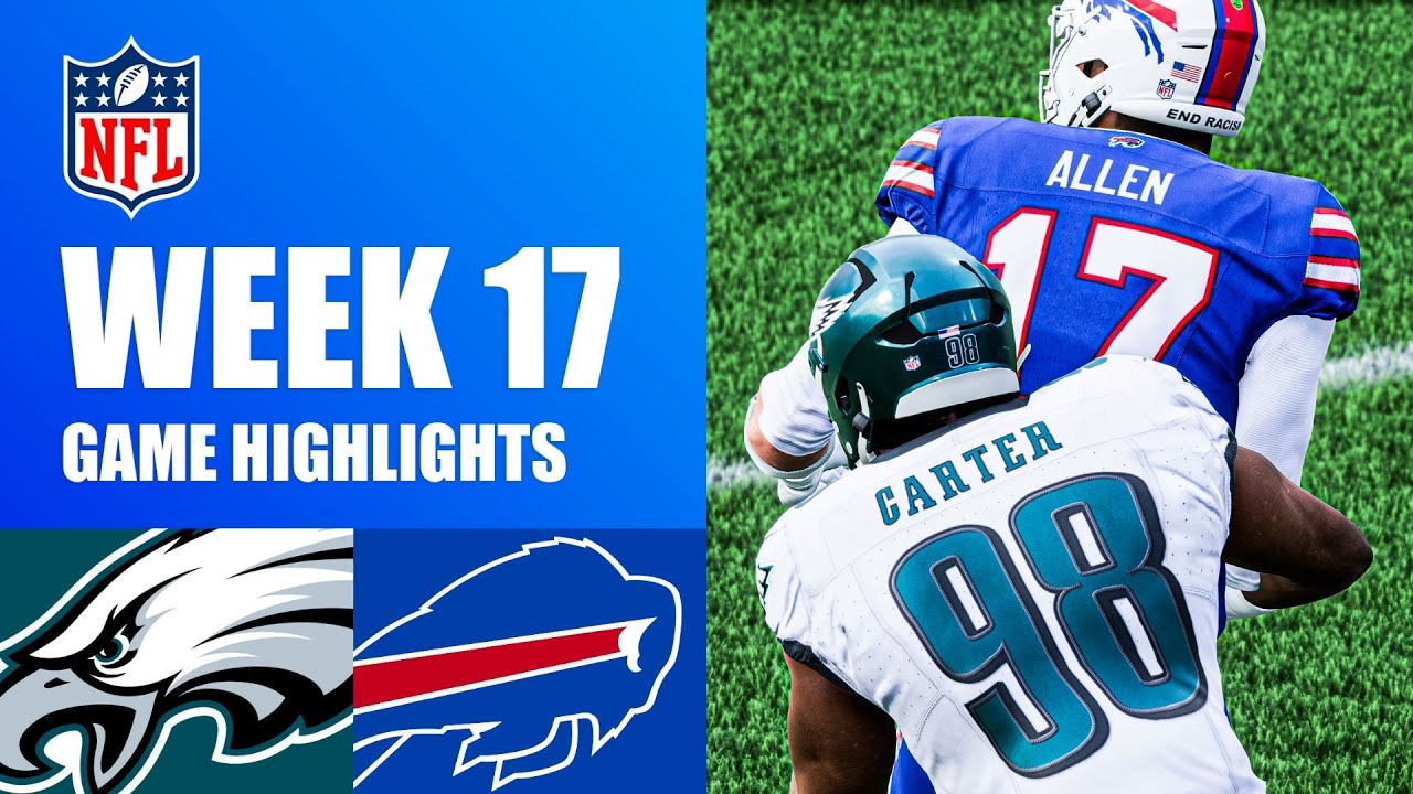 Eagles vs. Bills Week 17 - Madden 25 Simulation Highlights (Updated Rosters)