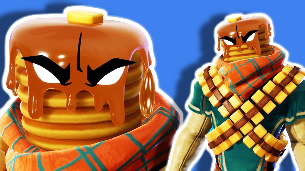 Mancake Skin Gameplay (PS5 Fortnite)