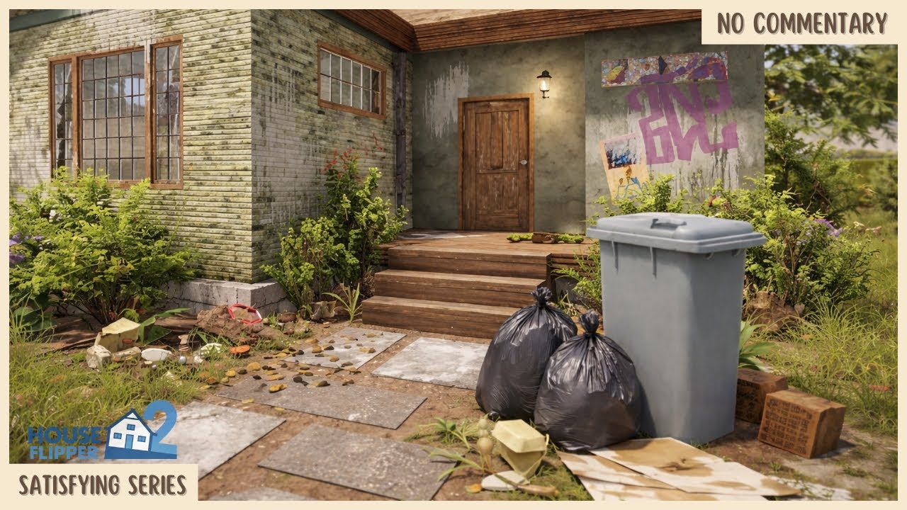 House Flipper 2 | Custom Job: The Old Bookshop – Cozy Cleanup & Renovation (No Commentary)