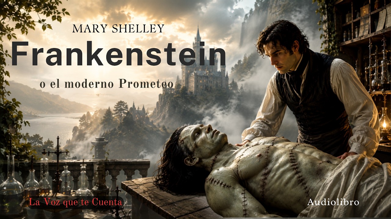 Frankenstein de Mary Shelley | Audiolibro completo en español | Voz humana real