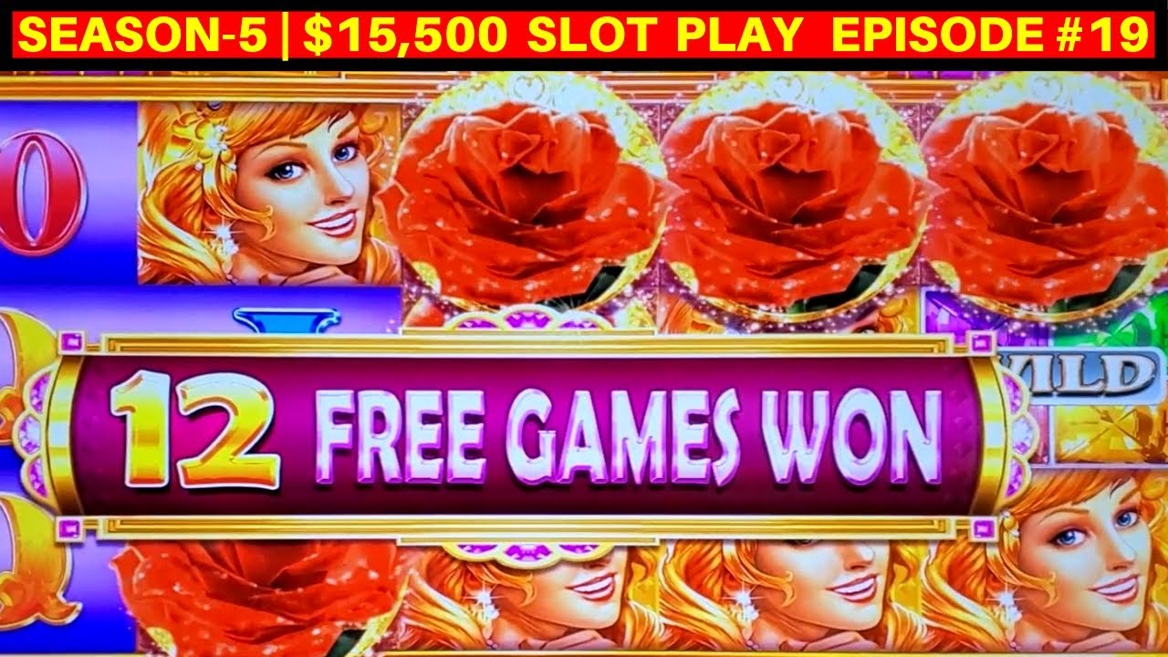 Sparkling Roses Slot Machine MAX BET Bonus | SEASON 7 | EPISODE #19