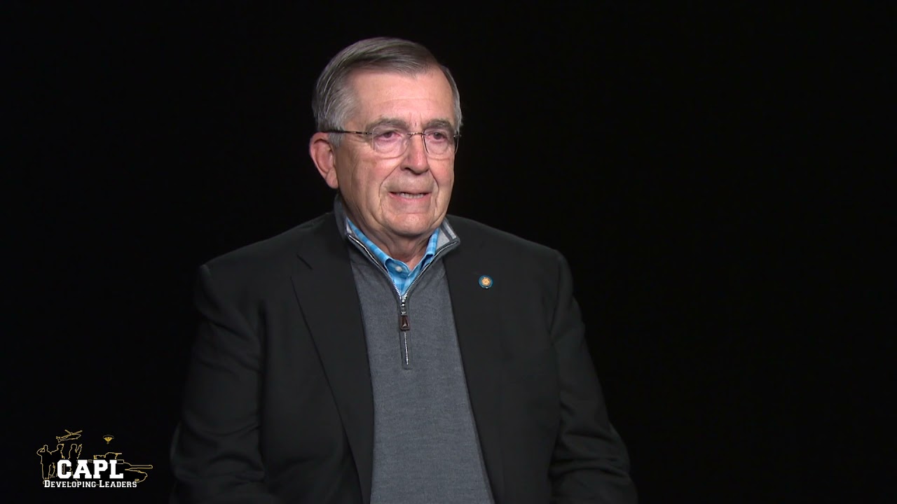 Educating the Force on the Profession with Gen (R) Peter Chiarelli shares his Army Story