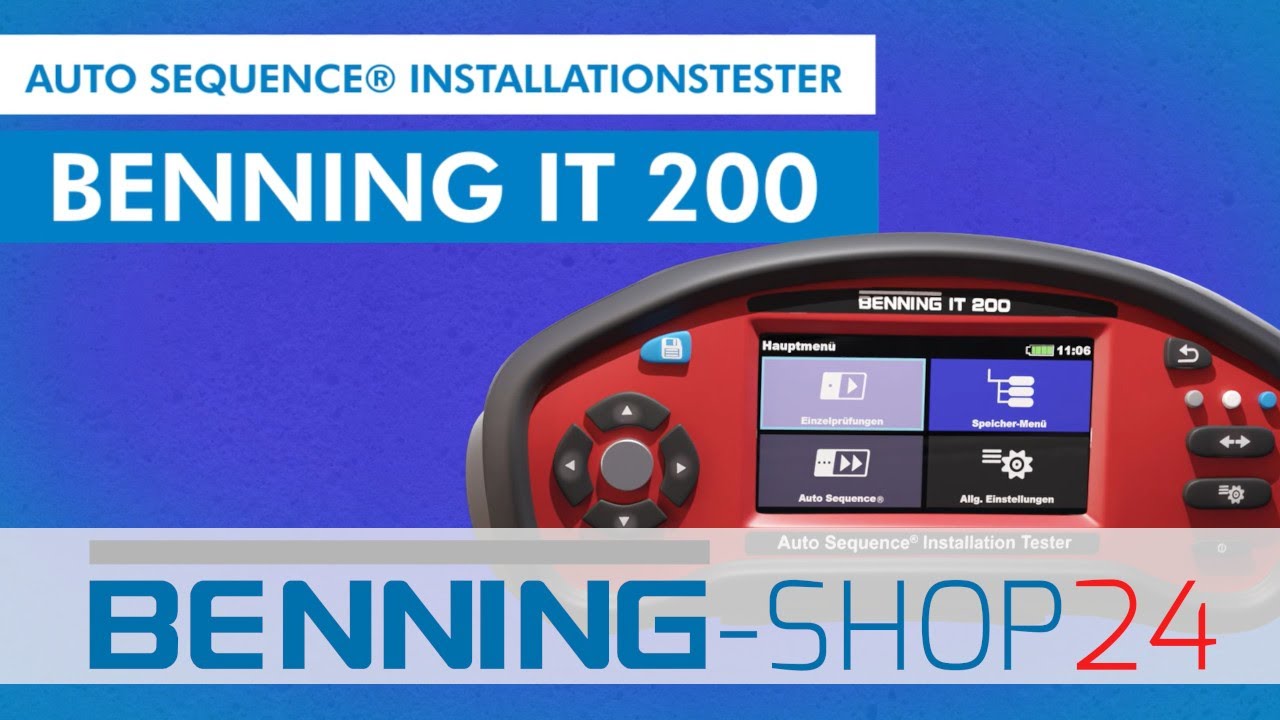 Benning Installationstester IT200