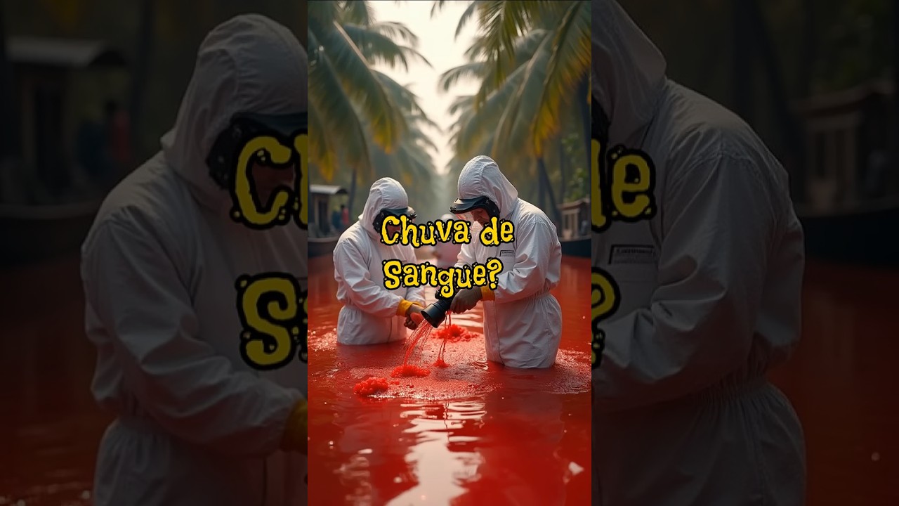 CHUVA DE SANGUE #ciencia #misterio #curiosidade #suspense #viral #foryou #fyp #ytbshorts #ytb