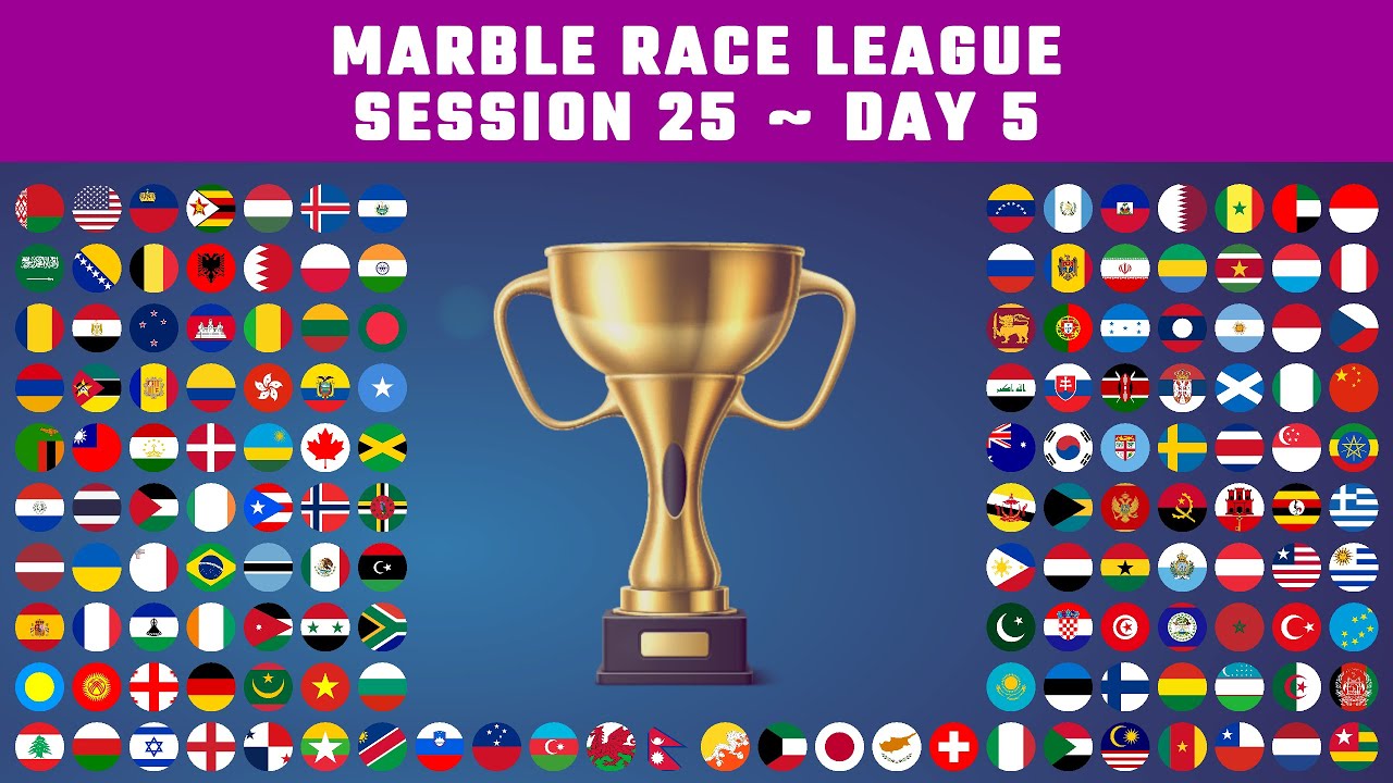 Marble Race Countries League - Session 25 - DAY 5