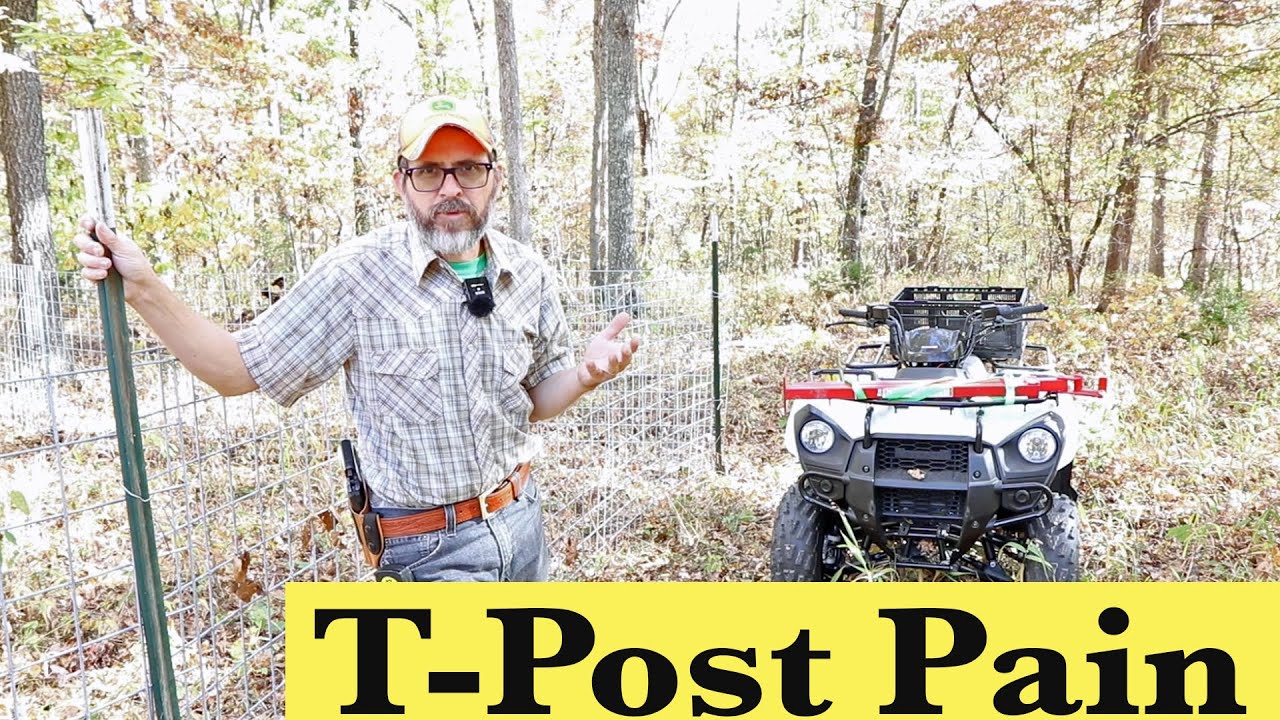 Do you have these Tools to help with rocky ground T-Post fencing pains on the modern Homestead?