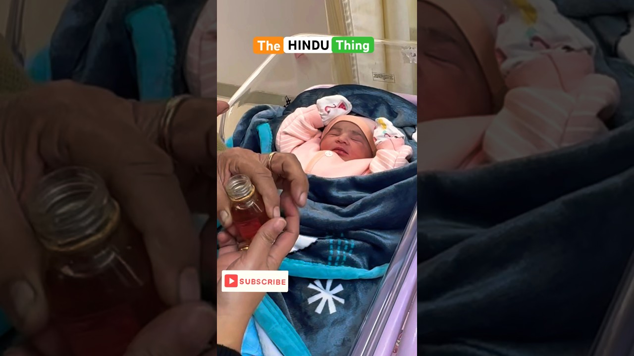 The HINDU Thing 🕉️ #shorts #ritual #newborn