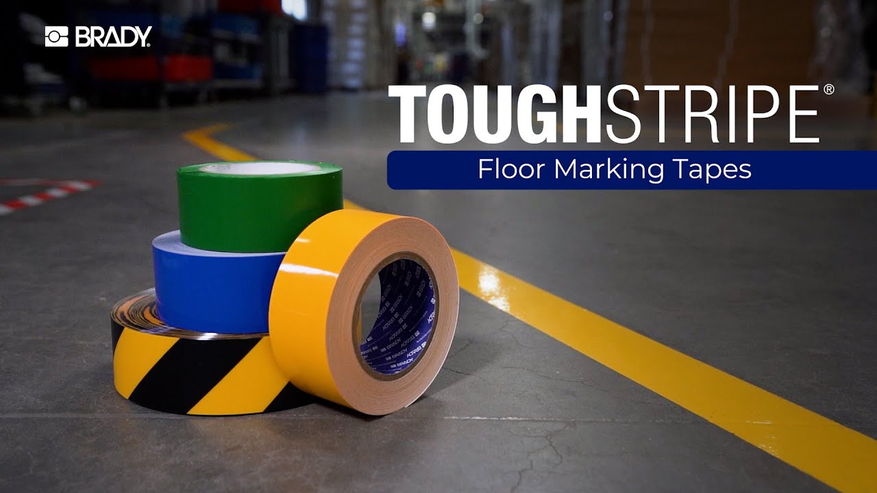 Brady ToughStripe Floor Marking Tapes | Product Line Overview