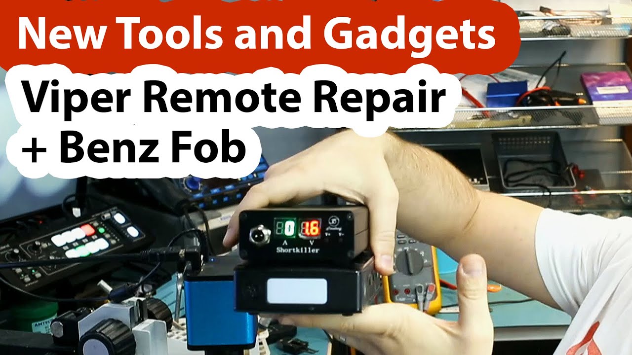 New Tools and Gadgets. Viper Remote Repair + 2002 Benz Fob Repair