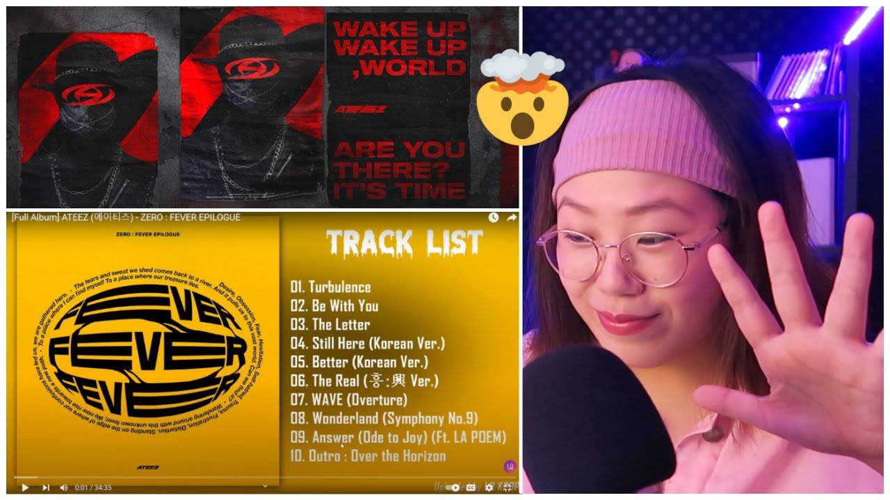 ATEEZ Zero: Fever Epilogue album listen + talking about the comeback and bias reveal ❤️ | REACTION