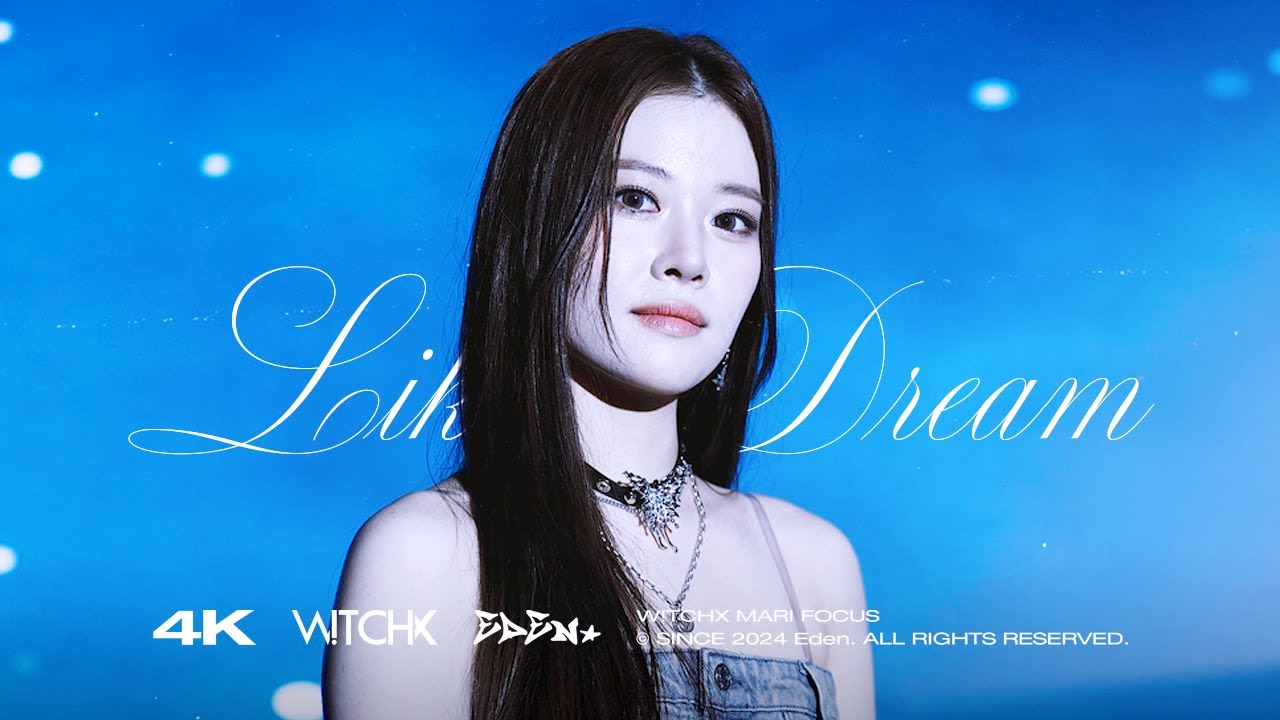 She looks just like a dream...