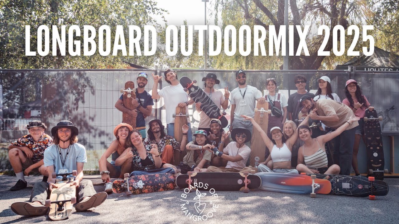 LONGBOARD DANCING AT THE OUTDOORMIX FESTIVAL