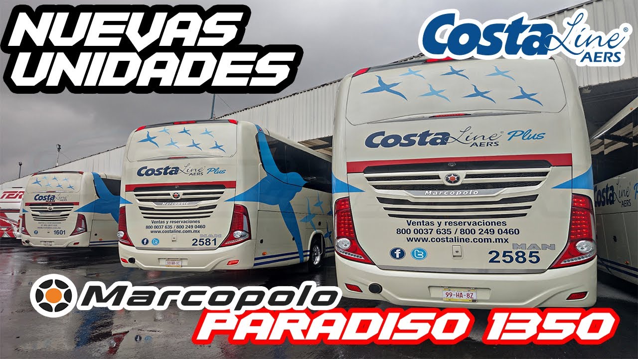 ASÍ se MIRAN los NUEVOS AUTOBUSES  de COSTALINE PLUS AERS I TAXQUEÑA CDMX I BUSOLERO MX.