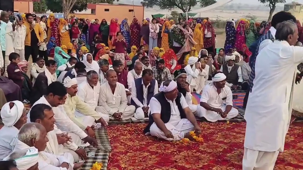 डूंगरी बांध का विरोध गीत के माध्यम से 