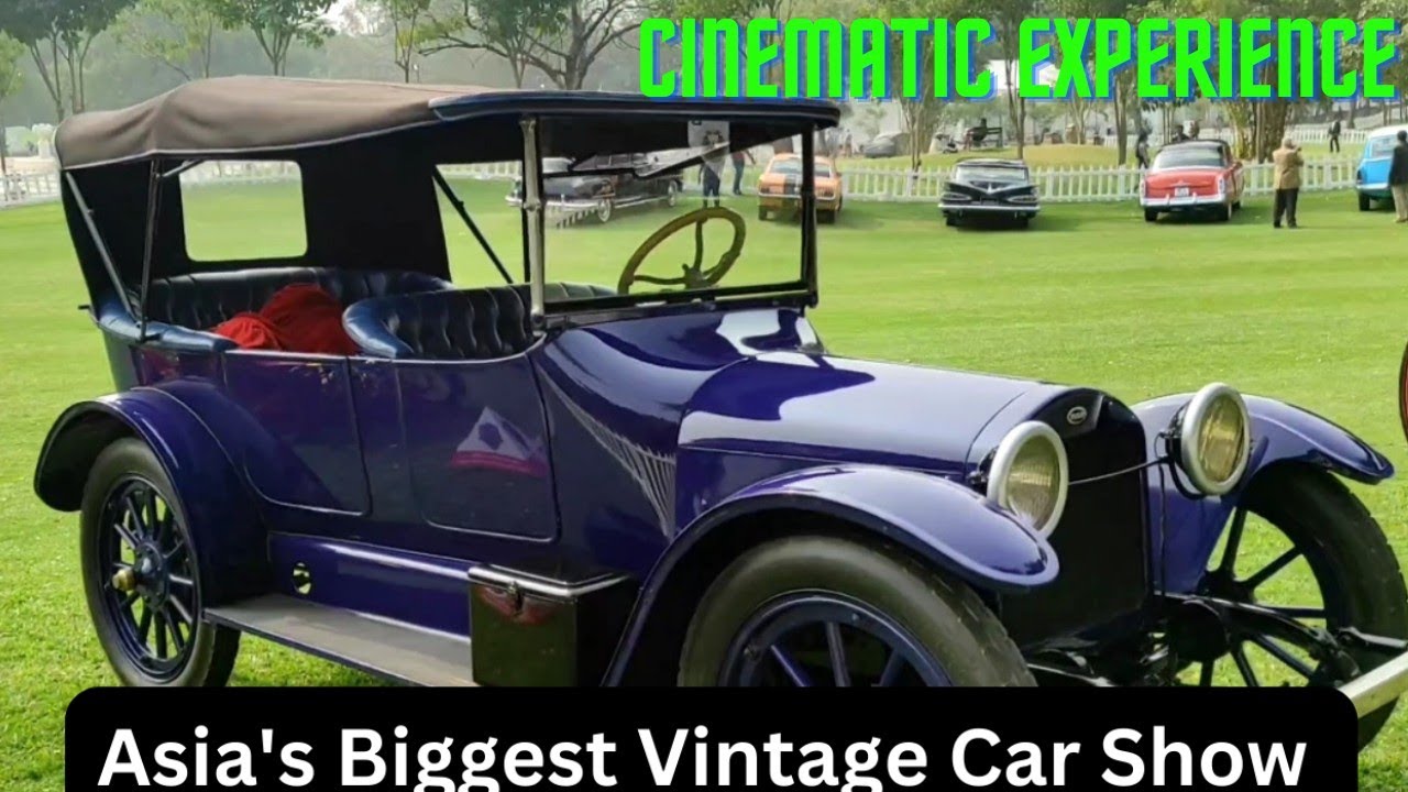 Asia's Biggest Vintage Car Show at Lakshmi Vilas Palace, Vadodara 2023 (Rare Classic Cars)