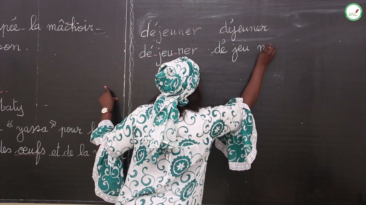 Cours - CP - Français : Présentation de texte / Suite / Mme N'diaye