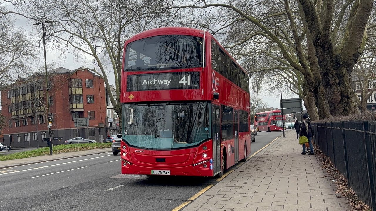 Buses at Turnpike Lane February 2026