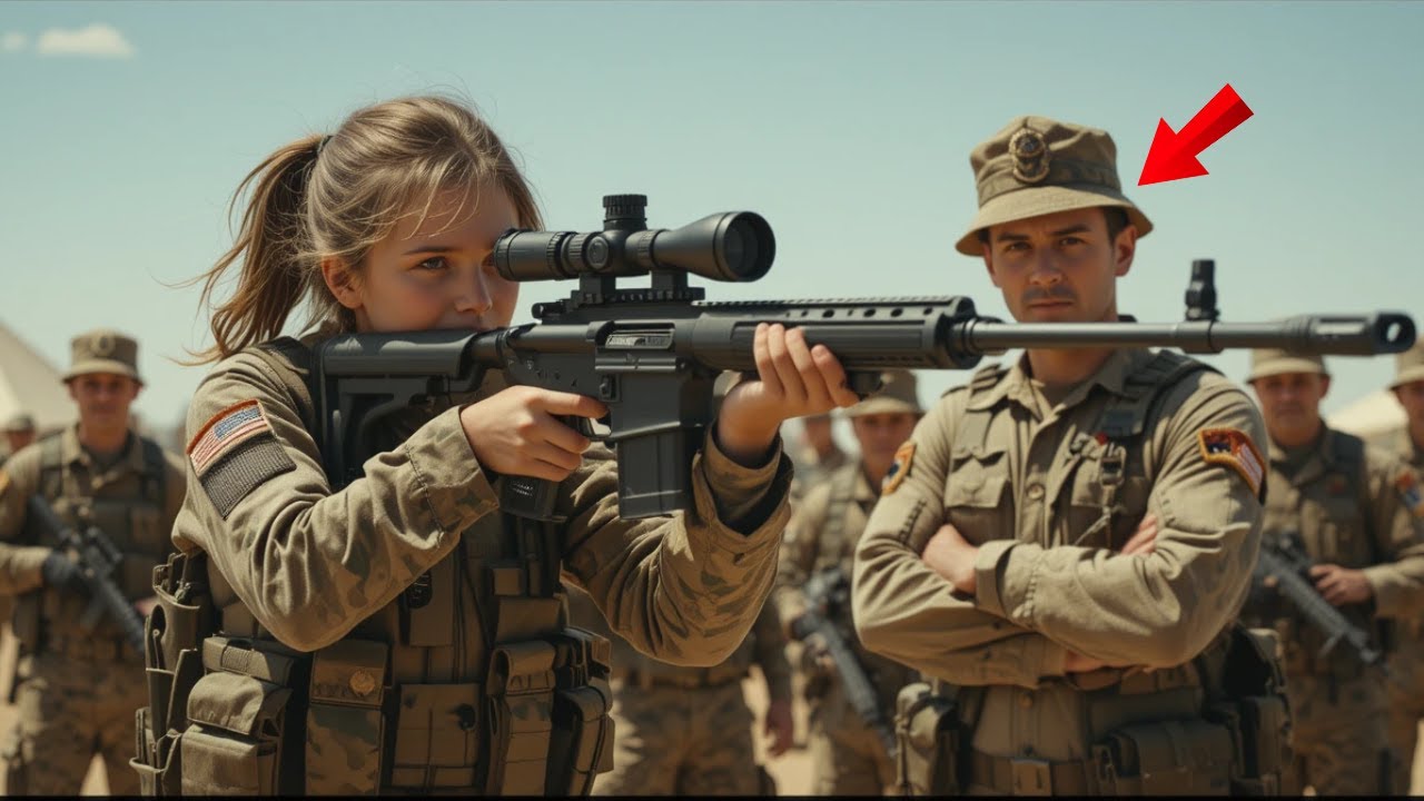 Army Sergeant Laughs at Girl's Camouflage Outfit — Her Sniper Skills Shock the Base