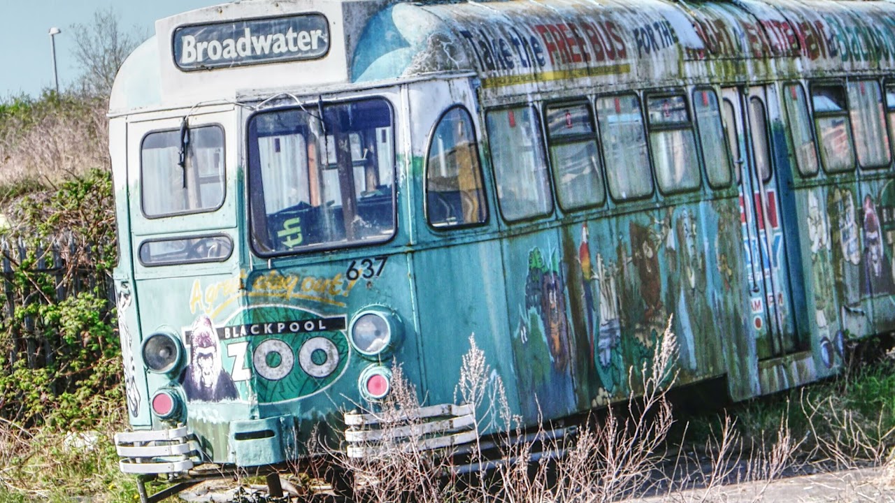 Blackpool Trams Graveyard