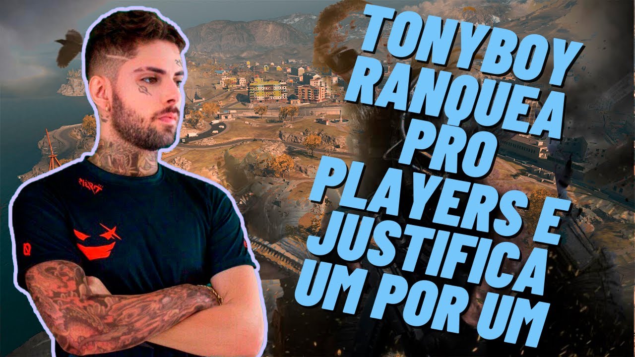 TONYBOY MONTA A SUA TIER LIST DE PRO PLAYERS BRASILEIROS