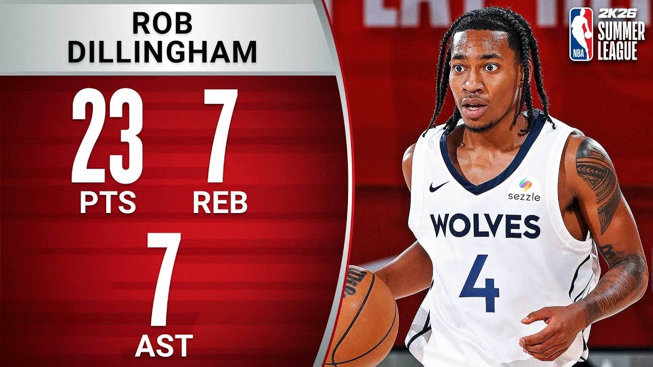 Rob Dillingham Stuffs The Stat Sheet vs Suns! | July 16, 2025