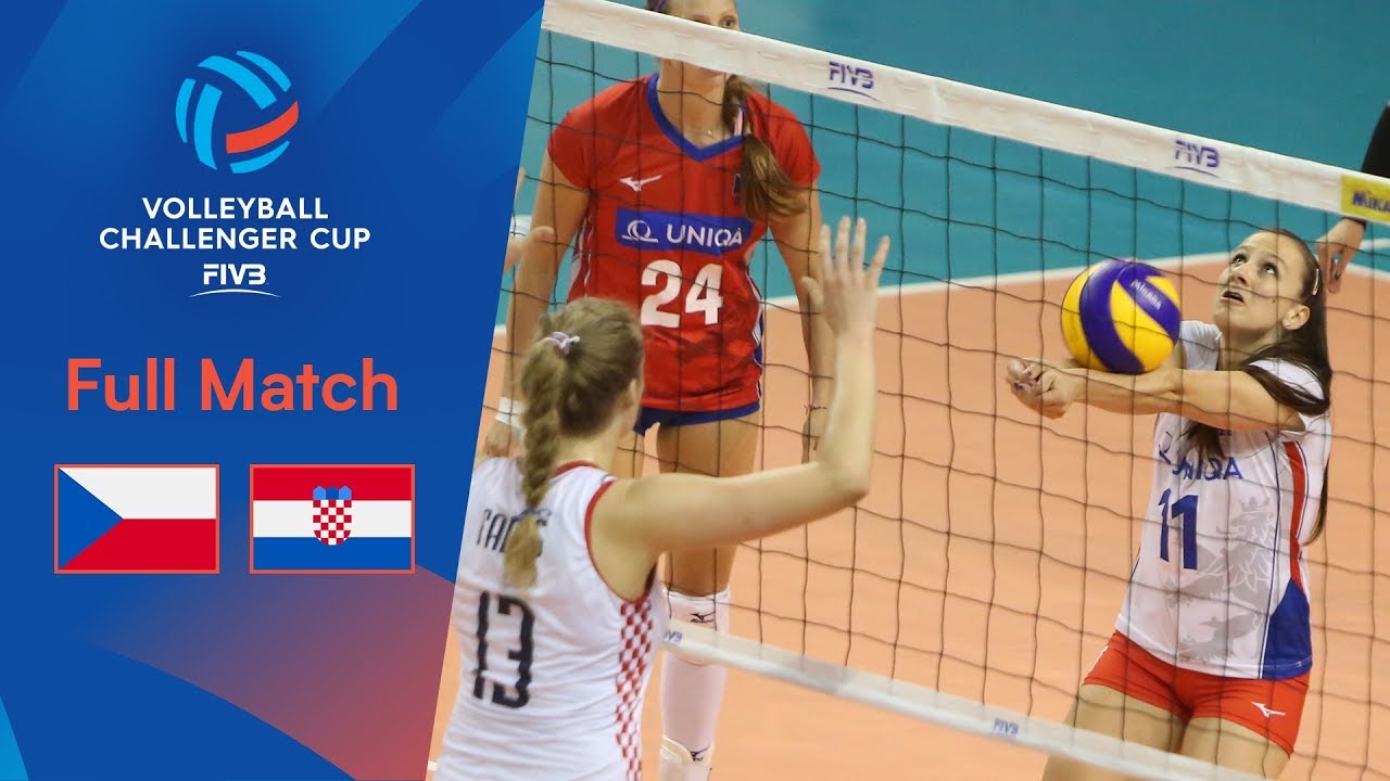 CZECH REPUBLIC vs CROATIA | Full Match | 2019 FIVB Women&rsquo;s Volleyball Challenger Cup