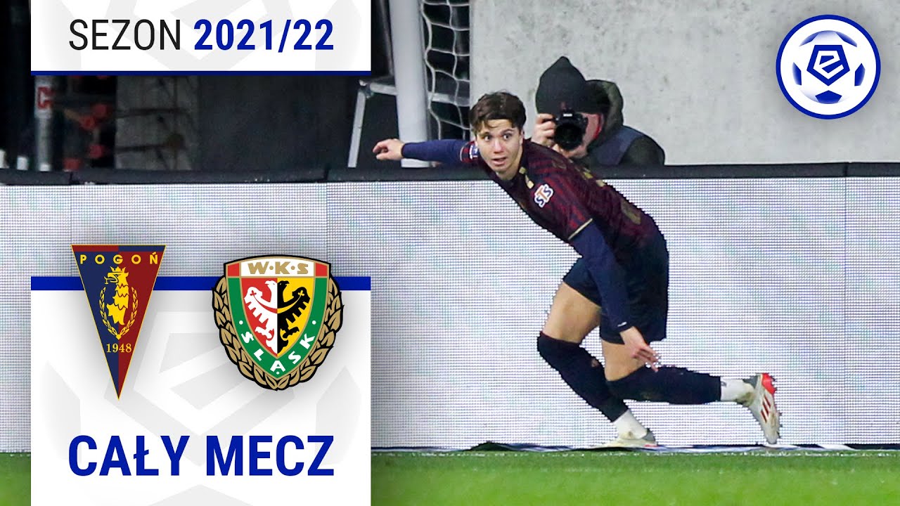 (1/2) Pogoń Szczecin - Śląsk Wrocław | CAŁY MECZ | Ekstraklasa 2021/22 | 15. Kolejka