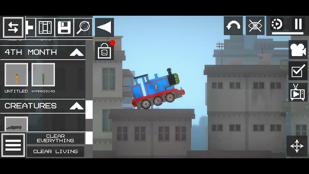 MELON SANDBOX GAMEPLAY WITH THOMAS THE TRAIN