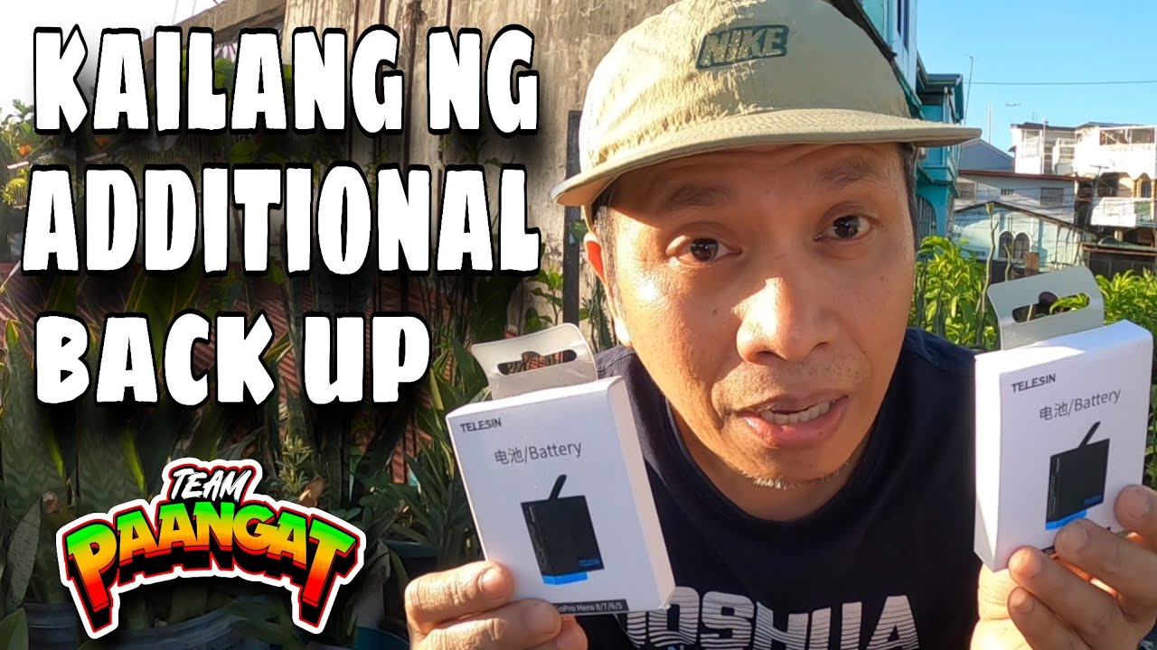 Kailangan ng additional battery backup para parating na mga activities habang naka bakasyon  #