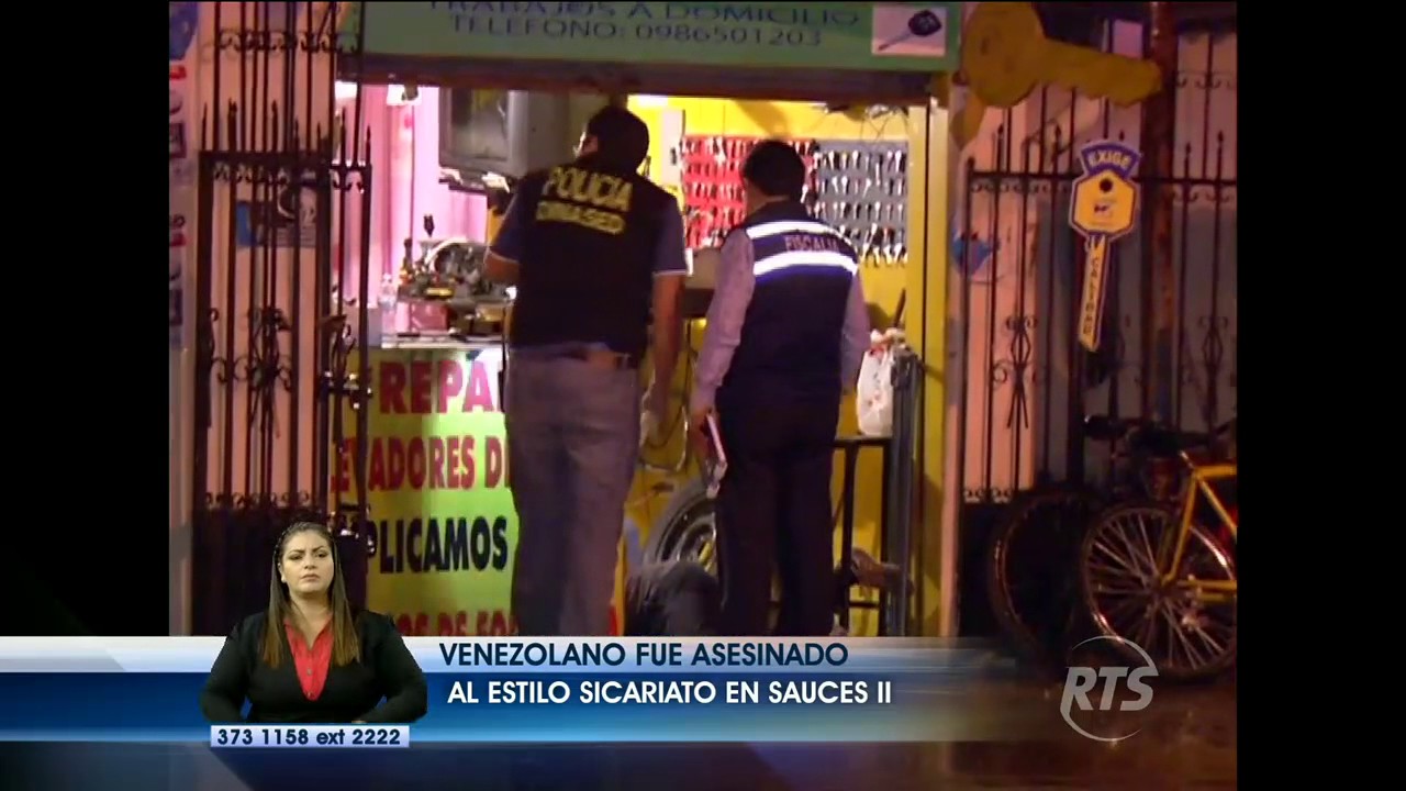 Un venezolano fue asesinado al estilo sicariato