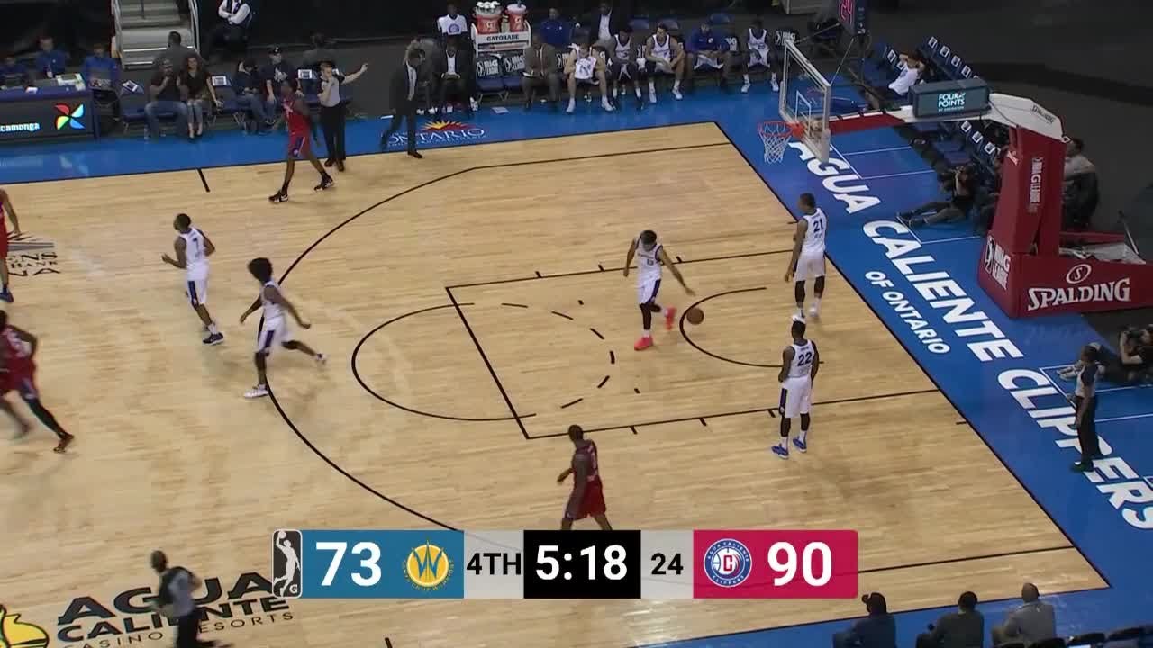 Two-Way Player Johnathan Motley Posts 24 points & 10 rebounds In Agua Caliente Clippers Victory