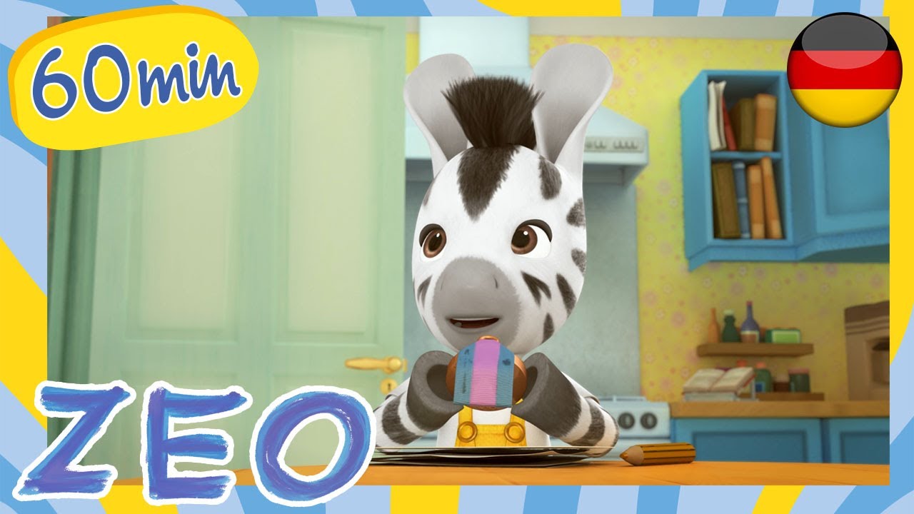 Zeo Kompilation auf Deutsch 🦓 Zeo und Opas Medaille 🎖️ NEUE EPISODEN | süße Cartoons