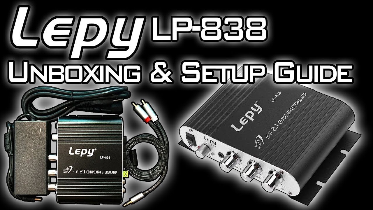 Budget Friendly 2.1 Ch. Mini Amplifier 