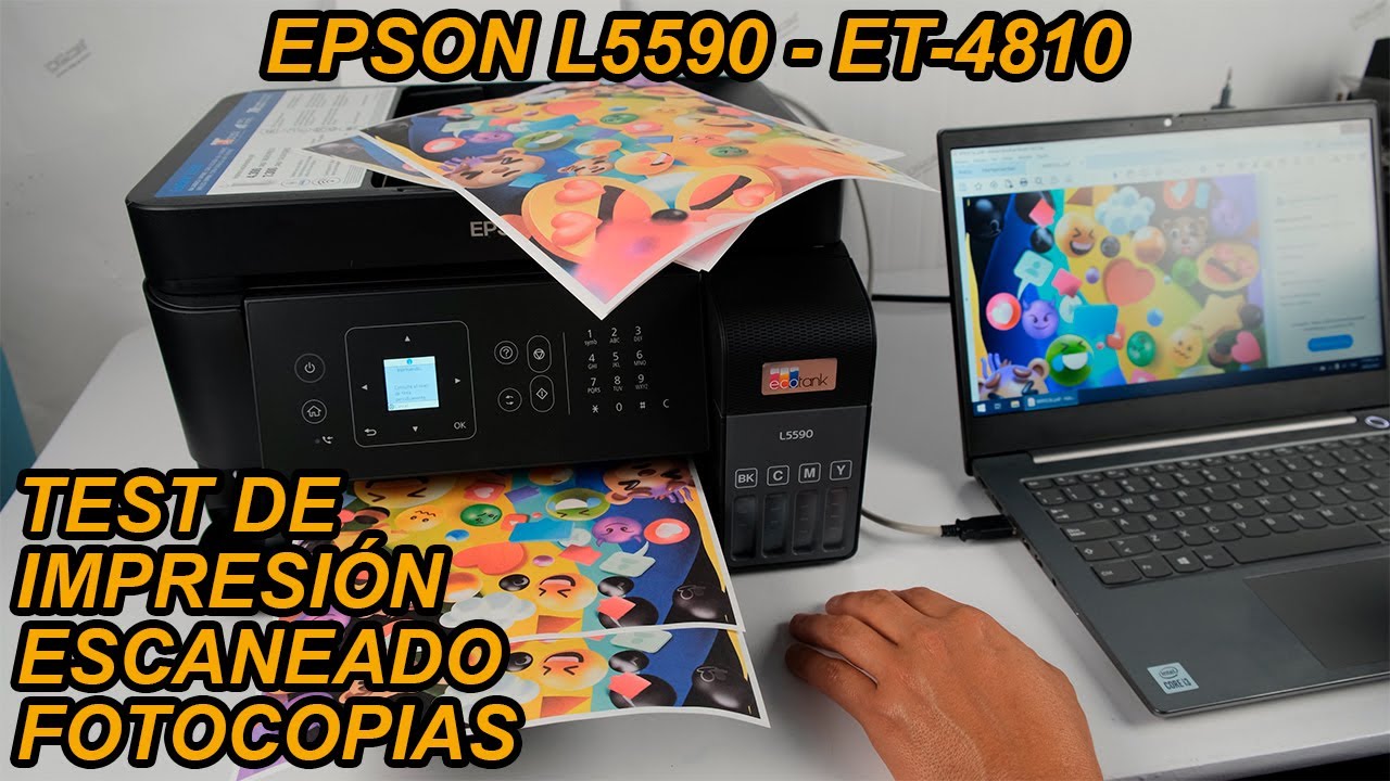 Принтер🖨️Epson L5590 ET-4810 | Тесты скорости и качества печати📄сканер и ксерокопии