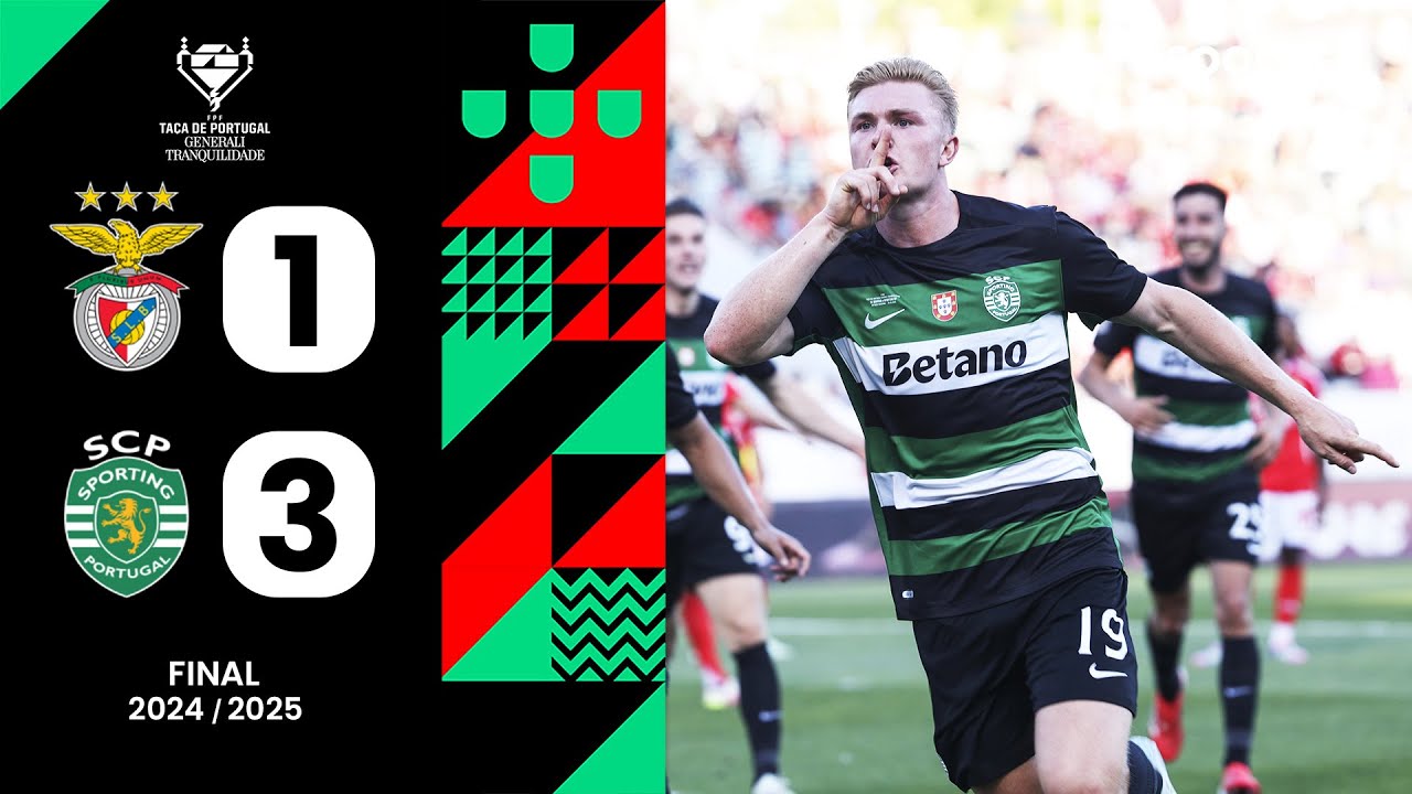 Resumo: Benfica 1-3 Sporting - Taça de Portugal | sport tv
