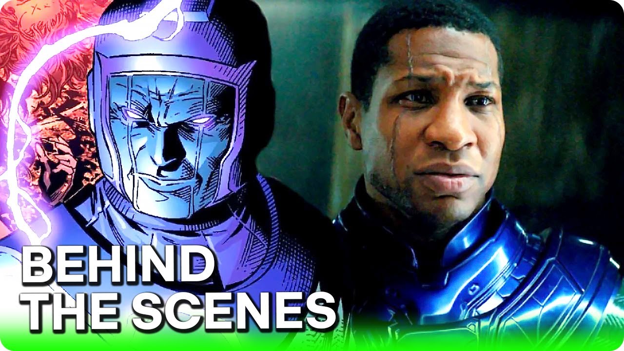 ANT-MAN AND THE WASP: QUANTUMANIA (2023) Behind-the-Scenes Jonathan Majors Inspired Kang's Design