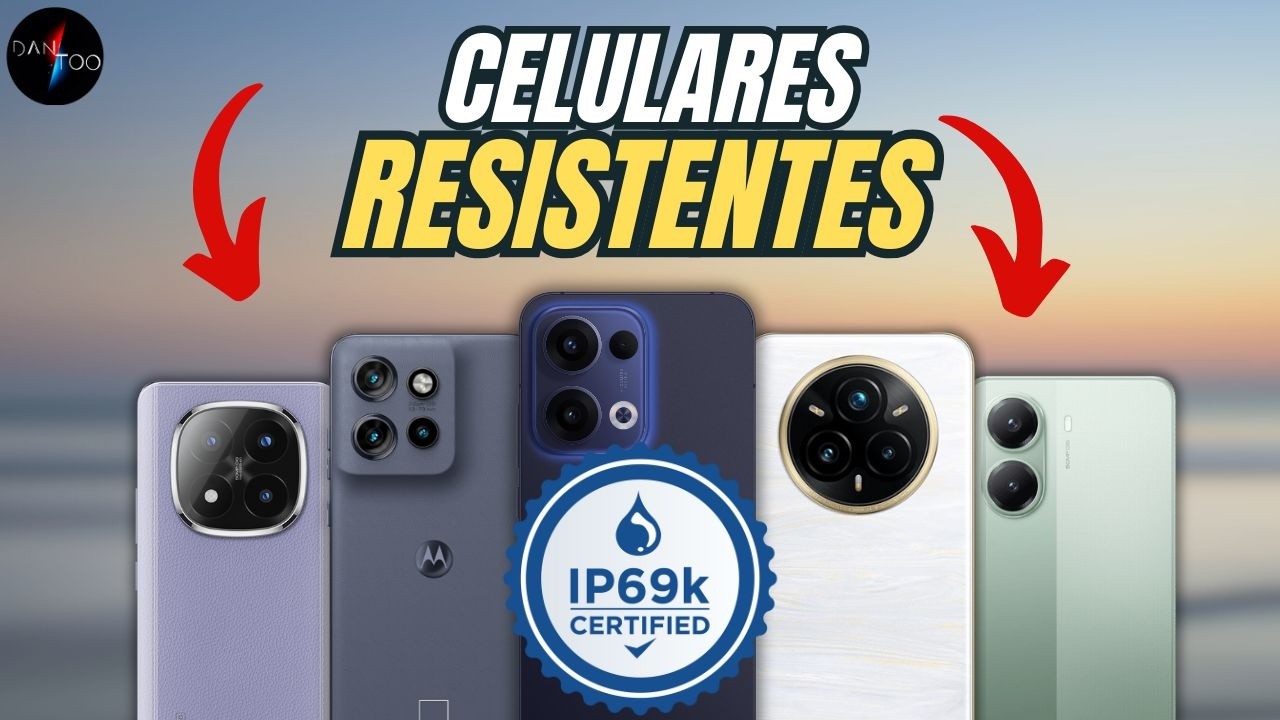 TOP 6 Celulares Resistentes que s&iacute; valen la pena en 2025 💦