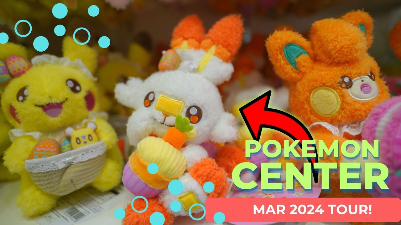 ✨The most CINEMATIC SPRING Pokémon Center Tour I've ever done! | Early March 2024