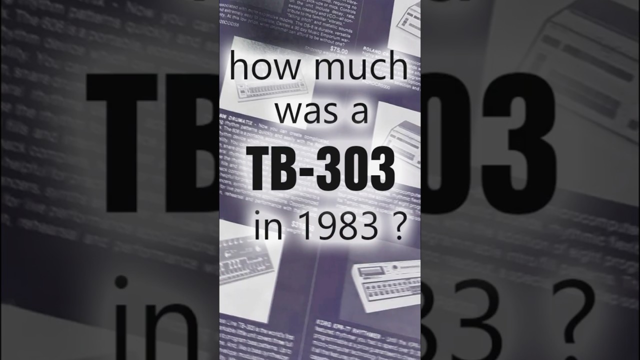 How much was a TB-303 in 1983 ?
