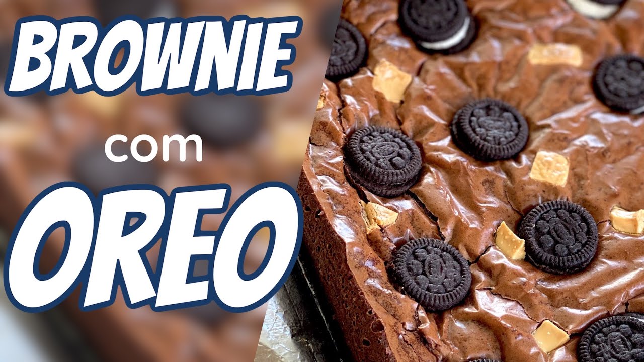 BROWNIE PERFEITO COM OREO