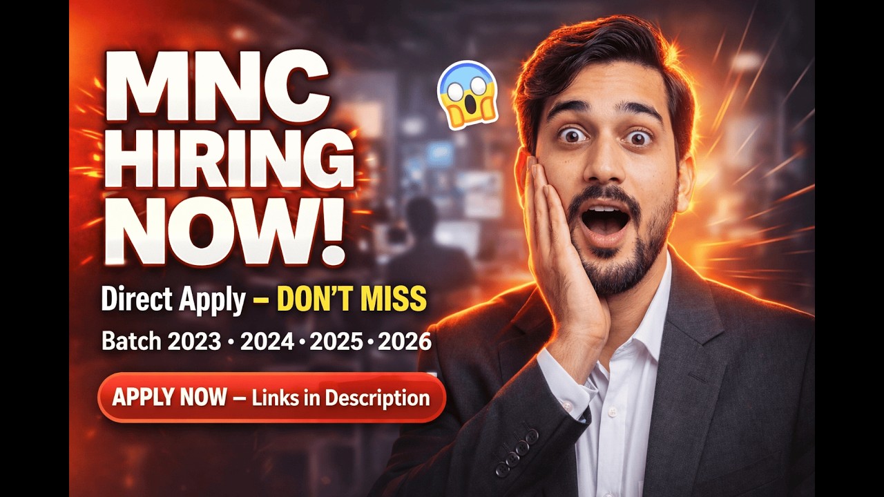 Software Engineer & Analyst Jobs 2026 | MNC Alert