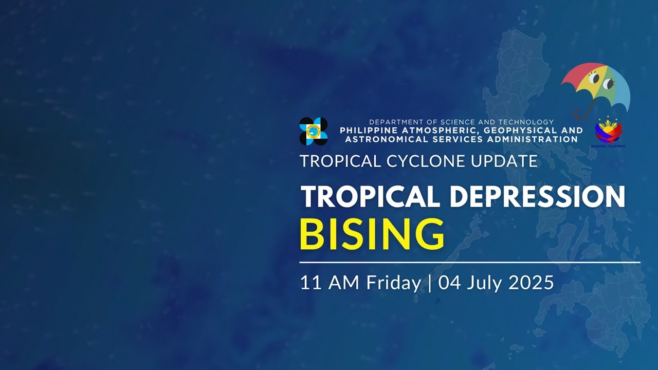 Press Conference: Tropical Depression 