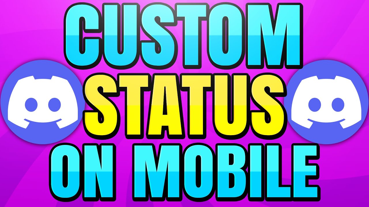 How to Set a Status on Discord Mobile (Custom Emoji & Status)
