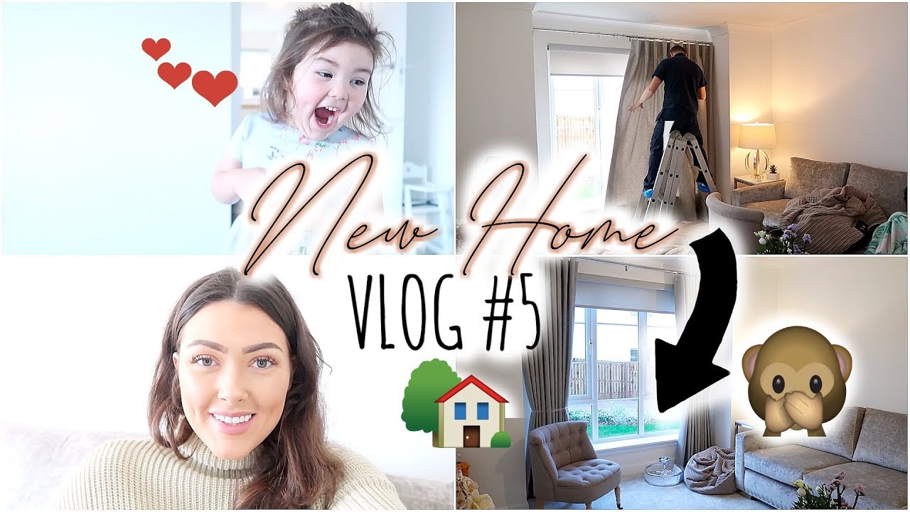 NEW HOME VLOG #5 | IT'S STARTING TO LOOK FINISHED!
