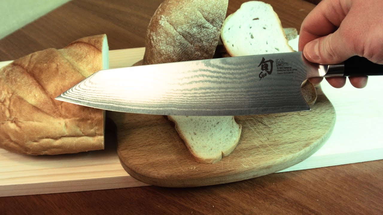 Shun DM0771 KAI Kershaw Kiritsuke Review + CUT test