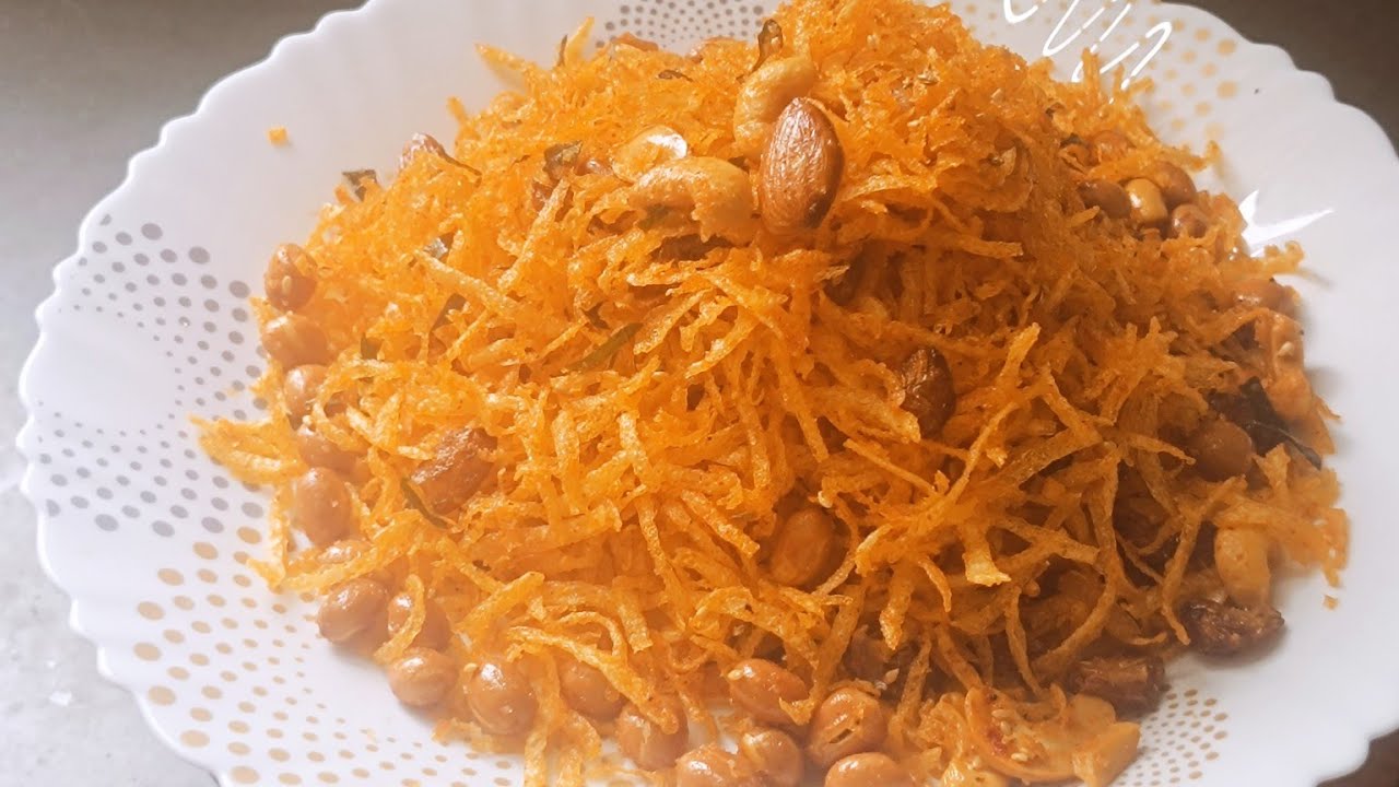 live ફરાળી ચેવડો/Farali Chevda Recipe/Tranding Recipe/Mari Rasoi 24