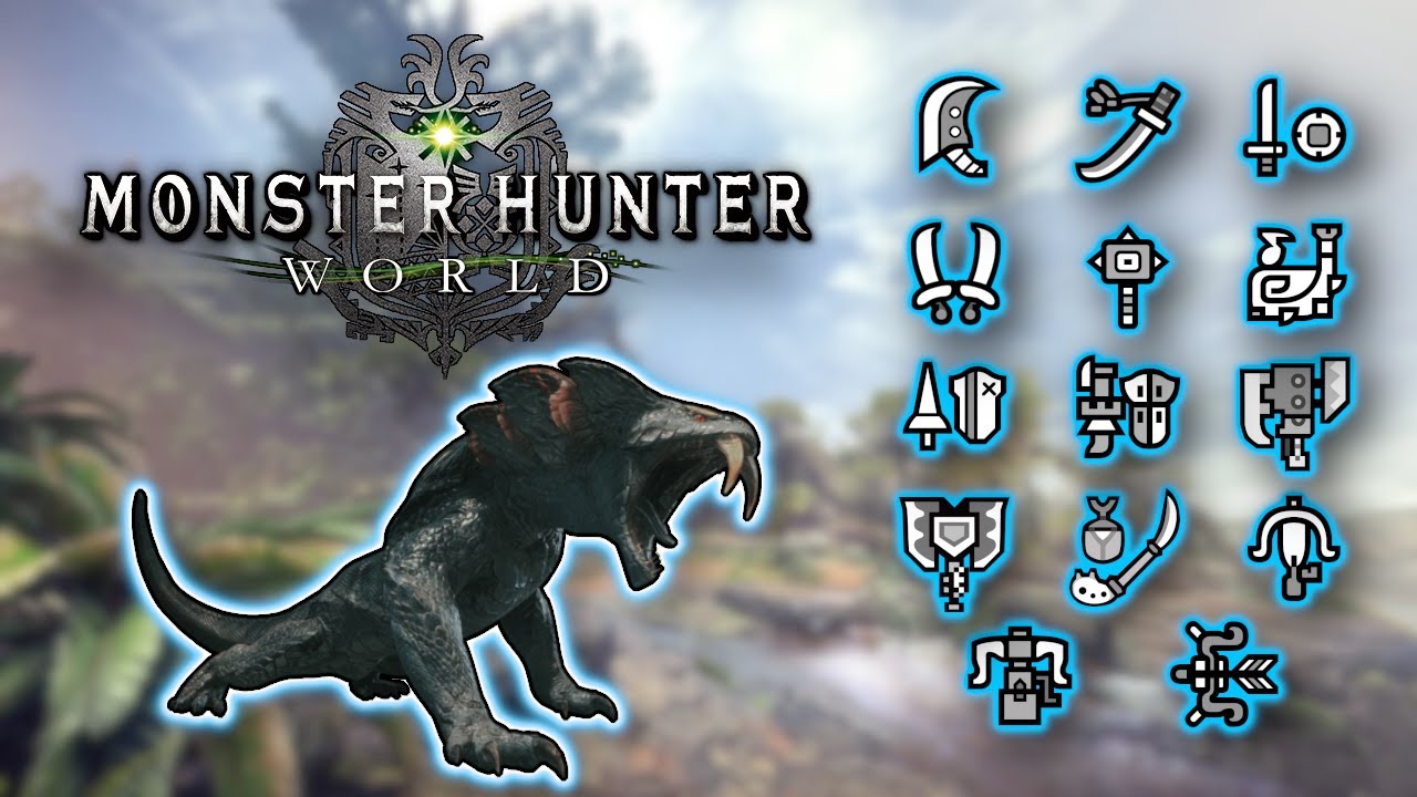 Monster Hunter World - All Weapons vs. Great Girros (LOW RANK)