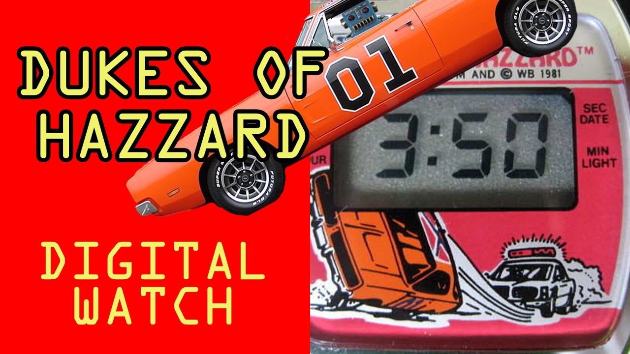 Dukes of Hazzard - Vintage Digital Watch - Full Review!
