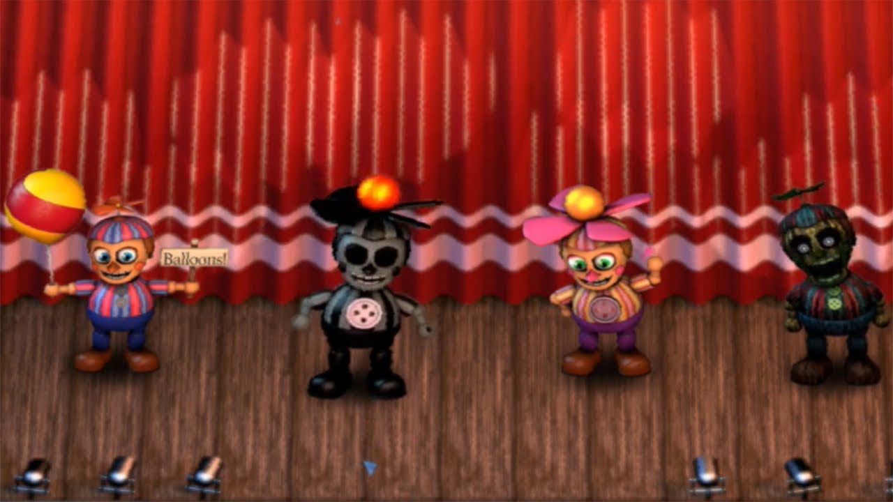 [FNAF6 mod] Balloon Boy Animatronics - FFPS